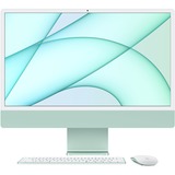 Apple iMac 59,62 cm (24") M1 8-Core mit Retina 4,5K Display CTO, MAC-System grün/hellgrün, macOS Monterey, Englisch International