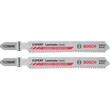 Bosch Expert Stichsägeblatt T 128 BHM 'Laminate Clean' 2 Stück