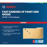 Bosch Professional Expert C470 Schleifblatt, 115mm, K180 50 Meter Rolle, für Schwingschleifer, zum Handschleifen
