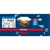 Bosch Professional Expert M480 Netzstruktur-Schleifblatt Ø 125mm, K320 50 Stück, für Exzenterschleifer