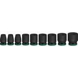 Bosch Professional PRO Impact Steckschlüsseleinsatz-Set 1/2", 9-teilig schwarz, Standard