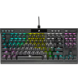 Corsair K70 RGB TKL Generalüberholt, Gaming-Tastatur schwarz, US-Layout, Corsair OPX