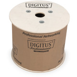 Digitus Professional Cat.6a U/UTP Verlegekabel simplex, Eca blau, 500 Meter Trommel
