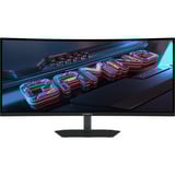GIGABYTE G34WQC2, Gaming-Monitor 86.4 cm (34 Zoll), schwarz/grau, WQHD, VA, Curved, FreeSync Premium, Adaptive Sync, 200Hz Panel
