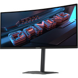 GIGABYTE G34WQC2, Gaming-Monitor 86.4 cm (34 Zoll), schwarz/grau, WQHD, VA, Curved, FreeSync Premium, Adaptive Sync, 200Hz Panel