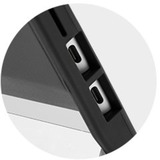 Kensington BlackBelt, Tablethülle schwarz/weiß, Microsoft Surface Pro 9/10, Copilot+ PC Surface Pro (11. Edition)