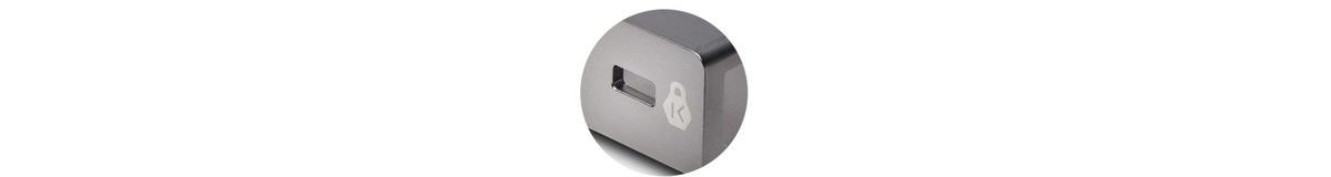 Kensington Locking Adapter für Mac Studio silber