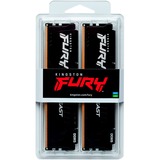 Kingston FURY DIMM 16 GB DDR5-6000 (2x 8 GB) Dual-Kit, Arbeitsspeicher schwarz, KF560C30BBK2-16, Fury Beast, INTEL XMP