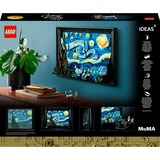 LEGO 21333 Ideas Vincent van Gogh – Sternennacht, Konstruktionsspielzeug 3D-Nachbildung des Meisterwerks von van Gogh