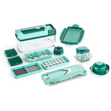 Nicer Dicer Fusion+Slicer, Zerkleinerer grün, 13-teilig
