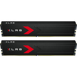 PNY DIMM 32 GB DDR5-6400 (2x 16 GB) Dual-Kit, Arbeitsspeicher schwarz, MD32GK2D5640036XR, XLR8 Gaming EPIC-X, INTEL XMP, AMD EXPO