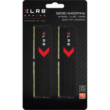 PNY DIMM 32 GB DDR5-6400 (2x 16 GB) Dual-Kit, Arbeitsspeicher schwarz, MD32GK2D5640036XR, XLR8 Gaming EPIC-X, INTEL XMP, AMD EXPO