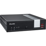 Shuttle XPC slim DL20NV2, Barebone schwarz, ohne Betriebssystem