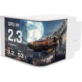 Thermaltake MAGCurve 360 Ultra AIO ARGB Snow Edition, Wasserkühlung weiß