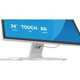 iiyama ProLite T2452MSC-W1AG, LED-Monitor 60.5 cm (24 Zoll), weiß (matt), FullHD, IPS, Touchscreen, HDMI, DP, USB-Hub, 100Hz Panel