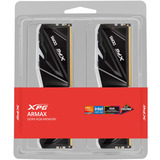 ADATA DIMM 64 GB DDR5-6000 (2x 32 GB) Dual-Kit, Arbeitsspeicher schwarz, AX5U6000C3032G-DTAMRBK, XPG Armax RGB