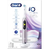 Braun Oral-B iO Series 9 Special Edition, Elektrische Zahnbürste rosa/weiß, Rose Quartz