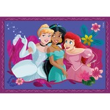 Clementoni Supercolor 4 in 1 - Disney Princess, Puzzle 4 Puzzle (12-24 Teile)