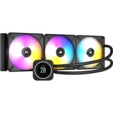 Corsair H170i ELITE LCD 420mm, Wasserkühlung schwarz