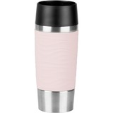 Emsa TRAVEL MUG Waves Thermobecher rosa/edelstahl, 0,36 Liter