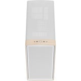 Fractal Design Summit Chalk White Solid, Tower-Gehäuse weiß/holz