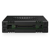 Icy Dock ExpressCage MB741V4P-B , Wechselrahmen schwarz, 1-Bay 15 mm U.2/U.3 SSD