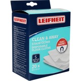 LEIFHEIT Staubtücher Clean & Away dust magnet, 20er-Pack, Staubwischer weiß