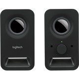 Logitech Z150 Black 2.0, PC-Lautsprecher schwarz