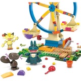MEGA Pokémon Spaß auf dem Riesenrad, Konstruktionsspielzeug mit 4 Actionfiguren, 393 Teile