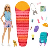 Mattel Barbie “It takes two! Camping” Spielset mit Malibu Puppe mit Hündchen und Accessoires