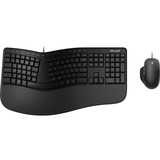 Microsoft Ergonomic Desktop, Desktop-Set schwarz, DE-Layout, for Business