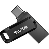 SanDisk Ultra Dual Drive Go 32 GB, USB-Stick schwarz, USB-A 3.2 Gen 1, USB-C 3.2 Gen 1