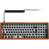 Sharkoon SKILLER SGK50 S2 Wood Barebone, Gaming-Tastatur holz
