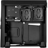 SilverStone SST-RVZ02B-W Window, Desktop-Gehäuse schwarz, Windows-Kit