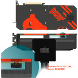 Thermal Grizzly WireView Pro II GPU, Sensor weiß, Reversed, 12V-2x6-Pin, USB-C