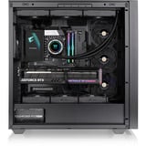 Thermaltake AX500 , Big-Tower-Gehäuse schwarz, Tempered Glass