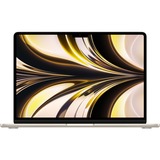 Apple MacBook Air 34,5 cm (13,6") 2022, Notebook champagner, Polarstern, M2, 10-Core GPU, macOS, Deutsch, 34.5 cm (13.6 Zoll), 512 GB SSD