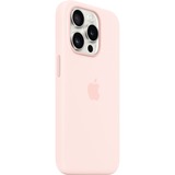 Apple Silikon Case mit MagSafe, Handyhülle hellrosa, iPhone 15 Pro