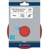 Bosch PRO Backing Pad, Gummi-Schleifteller Ø 125mm schwarz, weich, für Winkelschleifer