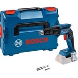 Bosch Professional Akku-Trockenbauschrauber GTB 18V-45 Professional solo blau/schwarz, ohne Akku und Ladegerät, in L-BOXX
