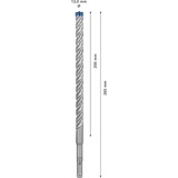 Bosch Professional EXPERT Hammerbohrer SDS-plus-7X, Ø 13mm Arbeitslänge 200mm