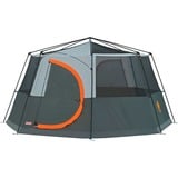 Coleman Kuppelzelt Octagon 8 Orange orange/grau, Modell 2024