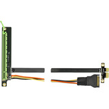 DeLOCK Riser Card PCIe x1>x16 mit flexiblem Kabel 80cm 