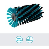 GARDENA Walzenbürste Medium, für Akku-Multi-Reiniger AquaBrush, Waschbürste grau/türkis, für sensible Oberflächen