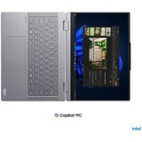 Lenovo ThinkBook 14 2-in-1 G6 (22AR0003GE), Notebook grau, Intel® Core™ Ultra 5 325, Intel® Graphics, 32 GB DDR5, 512 GB (512 GB SSD), Windows 11 Pro