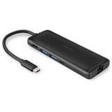 Lindy USB-C Mini Dockingstation schwarz, DST-Mini, USB-C, 4K, 100W Pass-Through