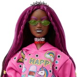 Mattel Barbie Extra Puppe 19 - pinkfarbenes Haar/Pop Punk 