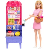Mattel Barbie Malibu Marktstand Spielset - So schmeckt Freundschaft, Puppe 