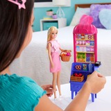 Mattel Barbie Malibu Marktstand Spielset - So schmeckt Freundschaft, Puppe 
