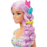 Mattel Barbie Meerjungfrauen-Puppe mit langen Haaren 18 cm lange Fantasy-Haare